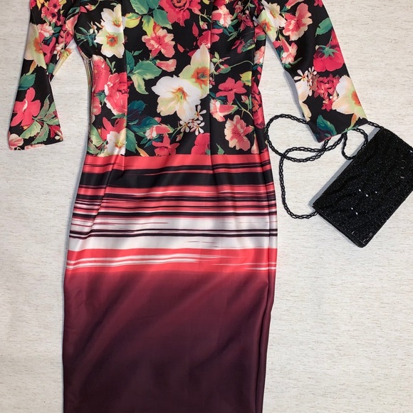 ECI New York Floral Print Dress - Picture 5 of 7